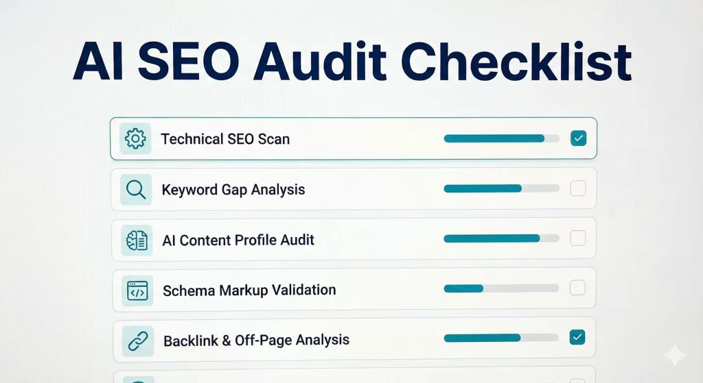 AI SEO Audit Checklist